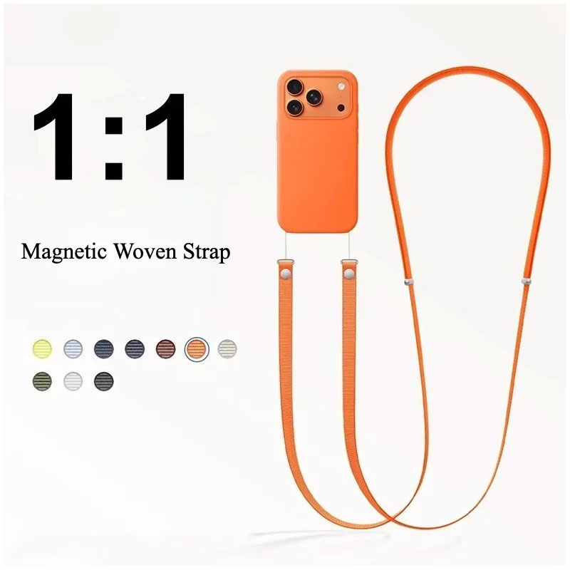 Crossbody Lanyard Neck Strap Case - Para original 1:1 alças magnéticas crossbody