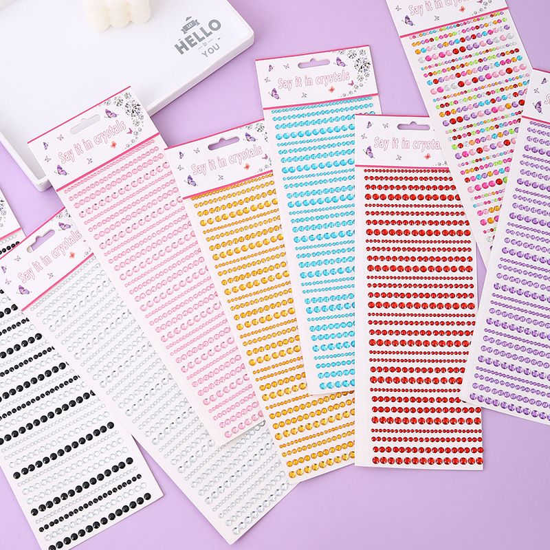 Phone Cases - Adesivos de Diamante Acrílico em Tamanhos