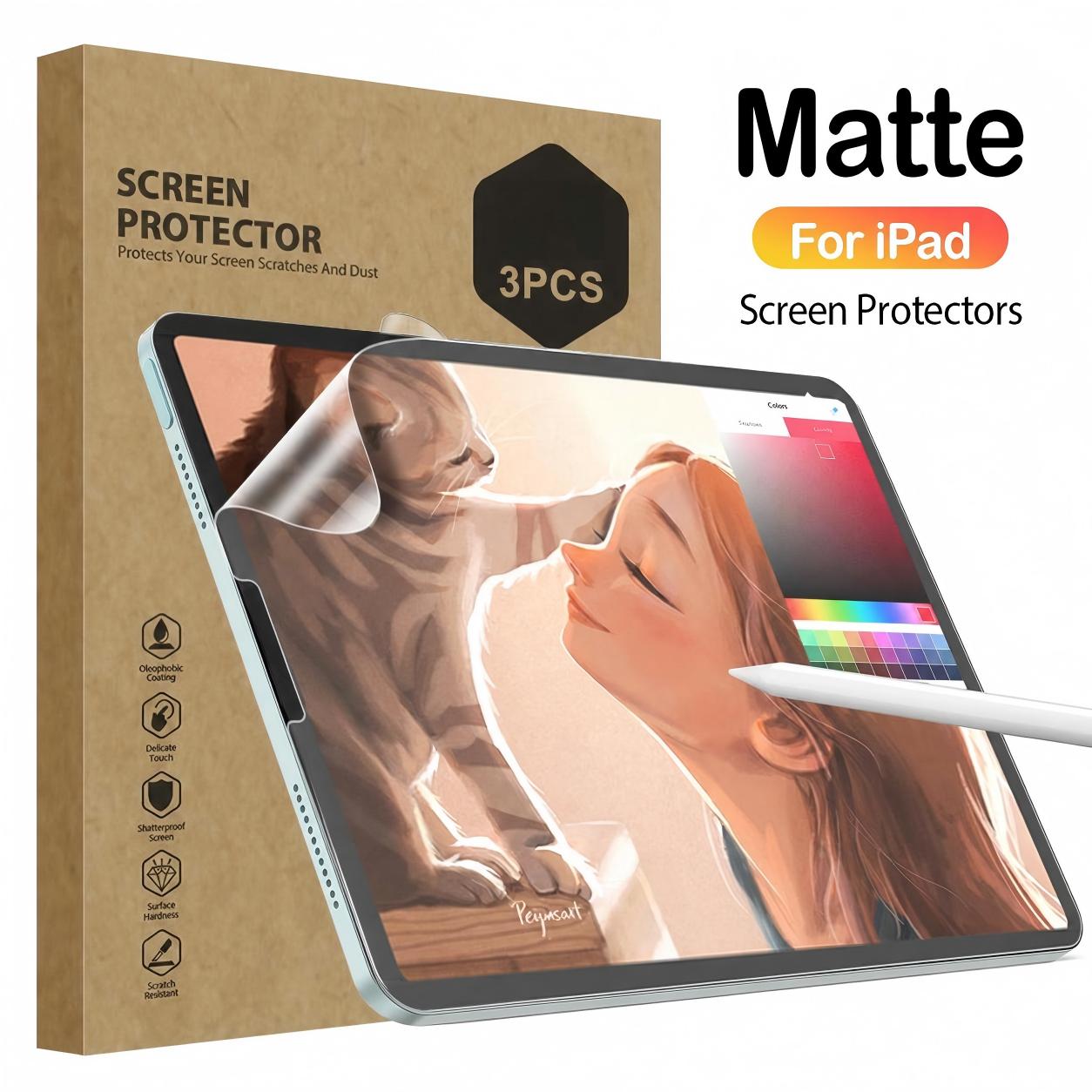 Matte Anti Glare Screen Protector - Protetor de Tela Fosco com Efeito