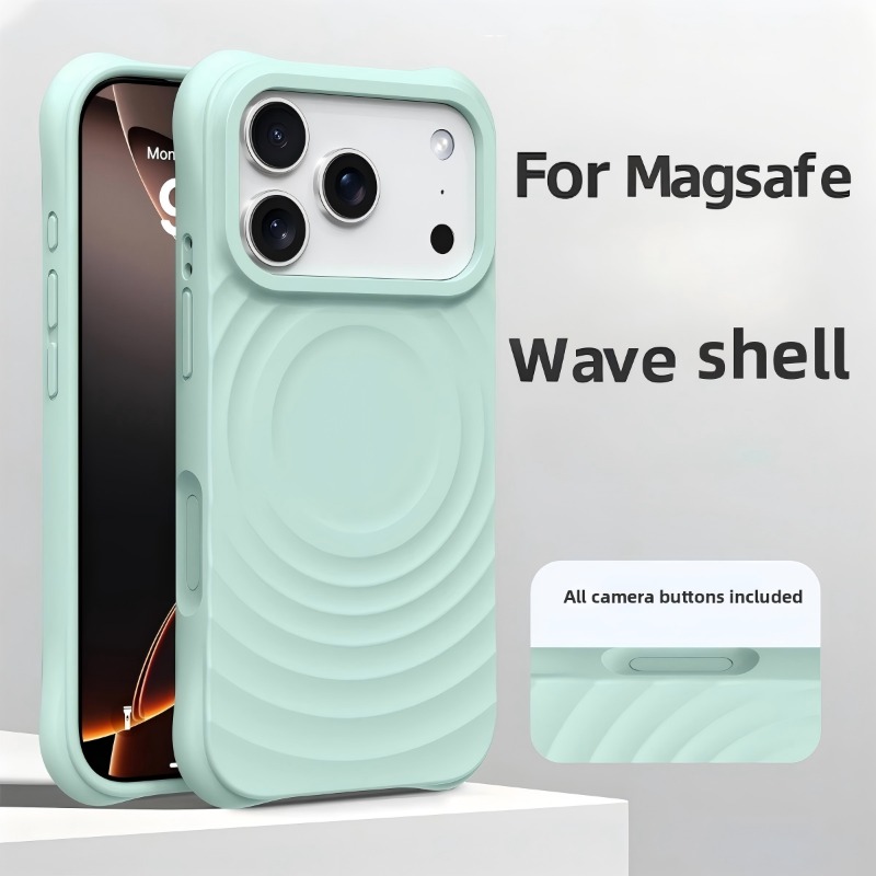Liquid Silicone Magnetic Phone Case - Nova Capa Oficial de Silicone Líquido