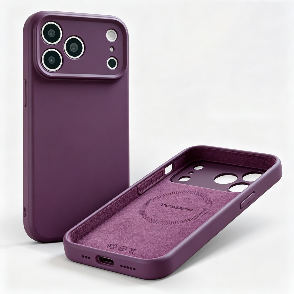 Liquid Silicone Magnetic Phone Case - Capa Magnética de Silicone Líquido de