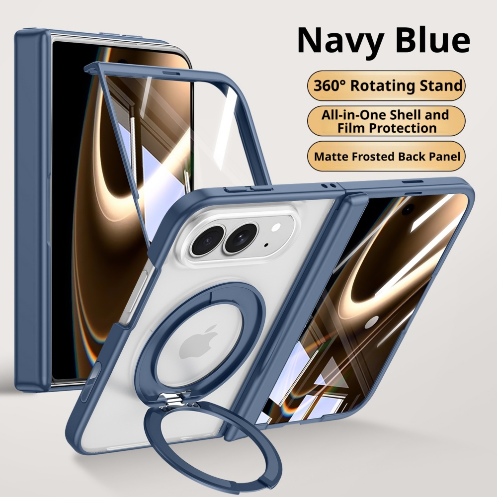 Matte Anti Glare Screen Protector - Capa de luxo com suporte giratório