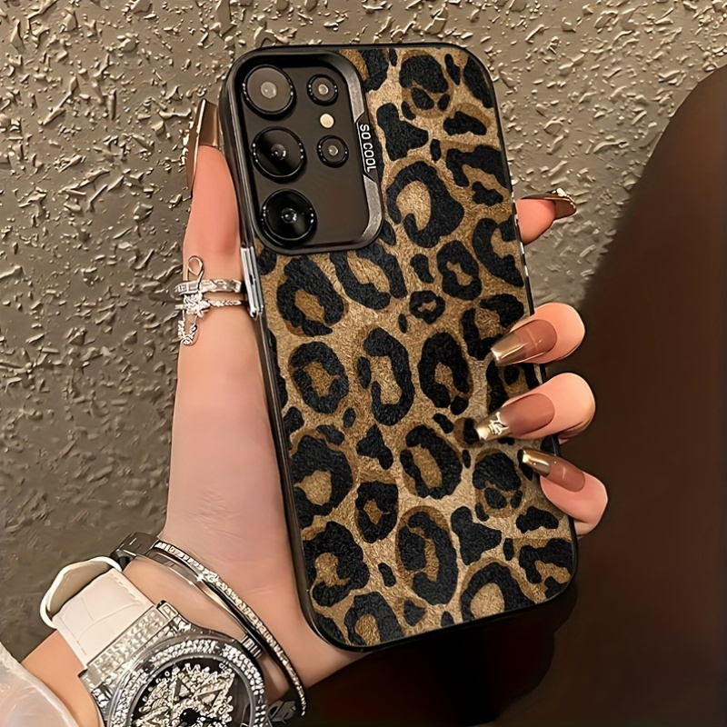 Matte Hard Pc Back Case - Capa Dura com Estampa de Leopardo