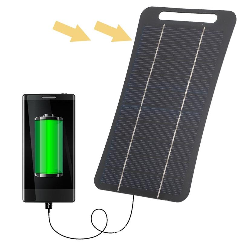 Power Banks - Carregador solar portátil de 2W com