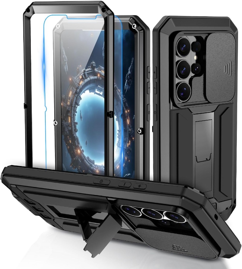Heavy Duty 360 Full Body Protective Case - Capa para Samsung S26 S25 S24