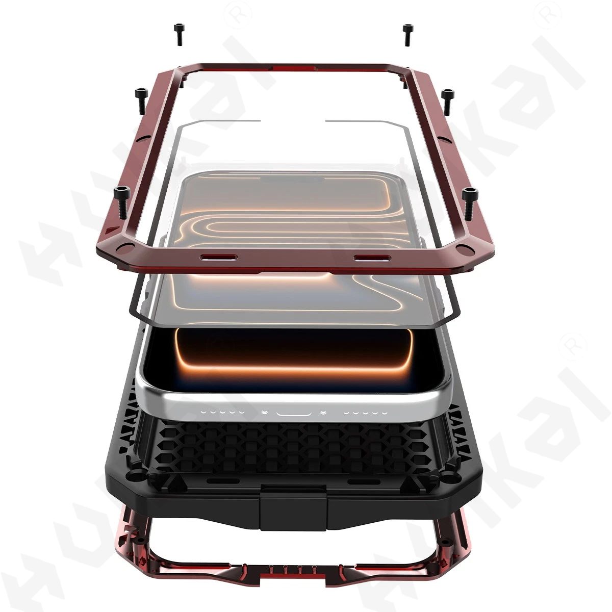 Heavy Duty 360 Full Body Protective Case - Capa para iPhone 18 17 16