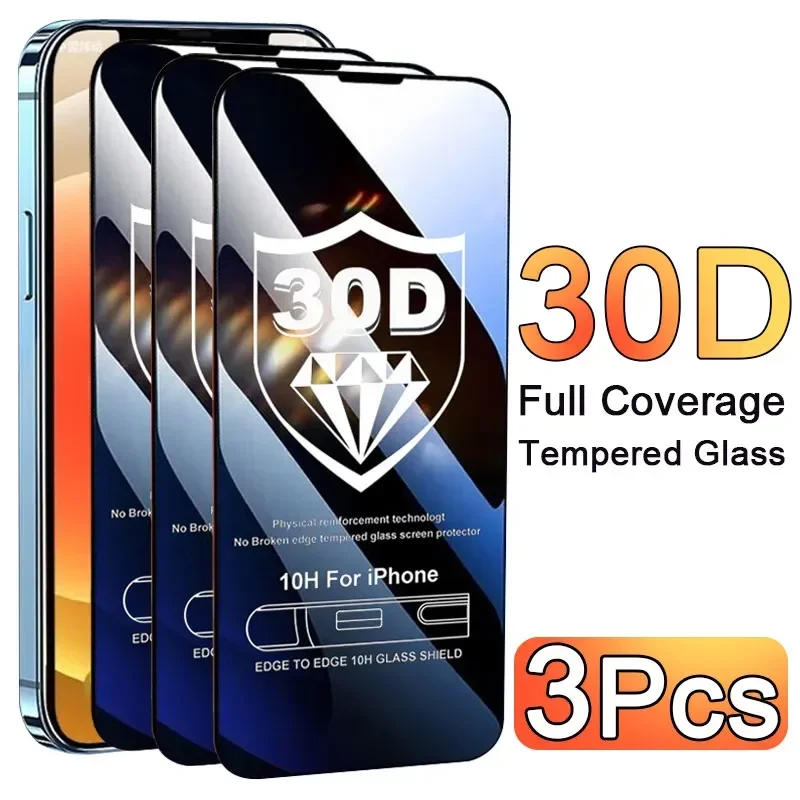 Screen Protectors - 3 Peças de Capa Protetora de