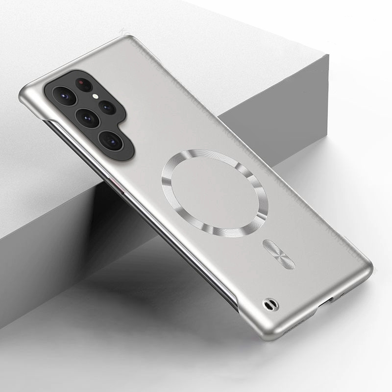 Ultra Thin Frameless Phone Cover - Capa de Telefone Magnética Fina e