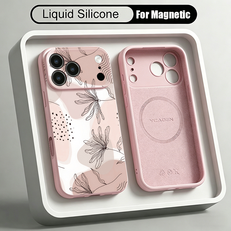 Liquid Silicone Magnetic Phone Case - Capa Magnética de Silicone Líquido com