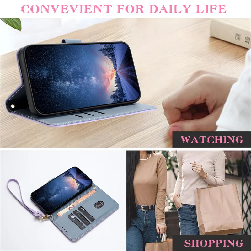 Capa de Couro Flip para Celula - Leather Wallet Card Holder Phone Cover avaliação e preço