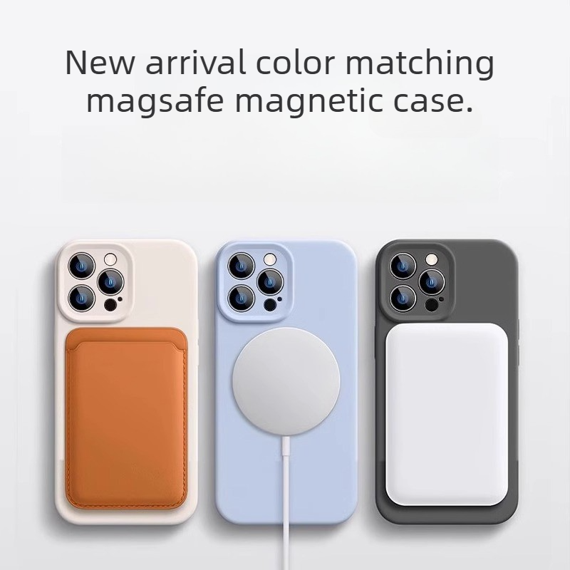 Capa de Silicone Líquido Origi - Liquid Silicone Magnetic Phone Case avaliação e preço