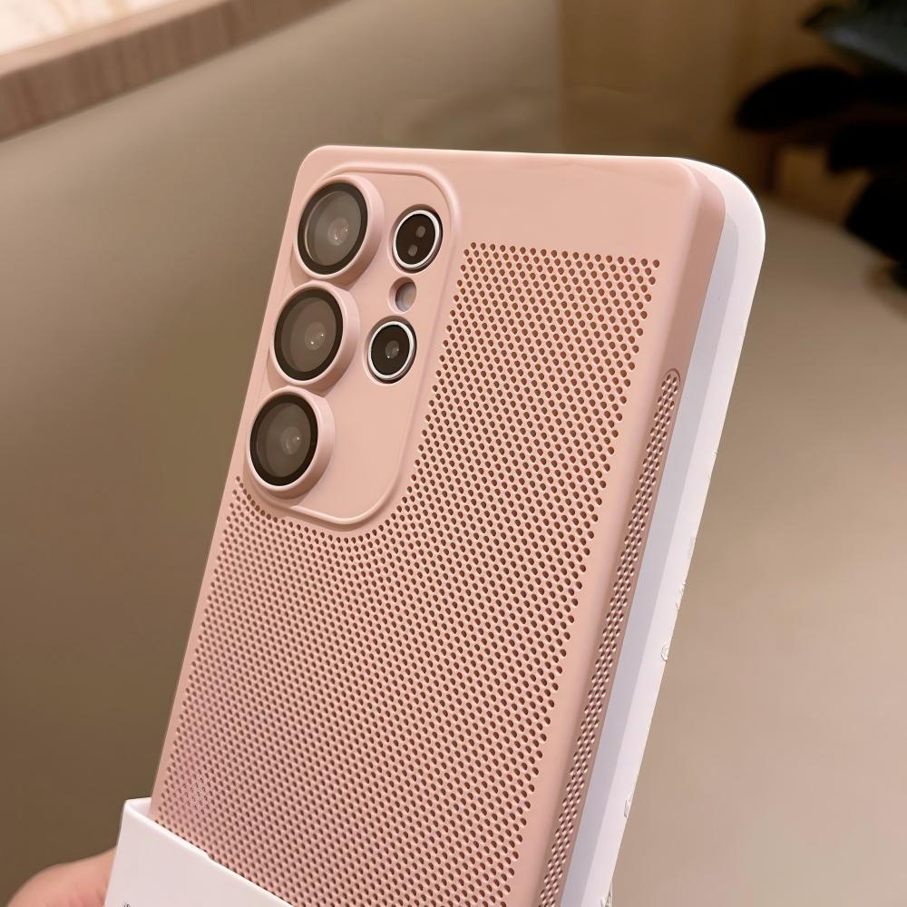 Capa de Telefone Slim em Malha - Heat Dissipation Mesh Breathable Case avaliação e preço
