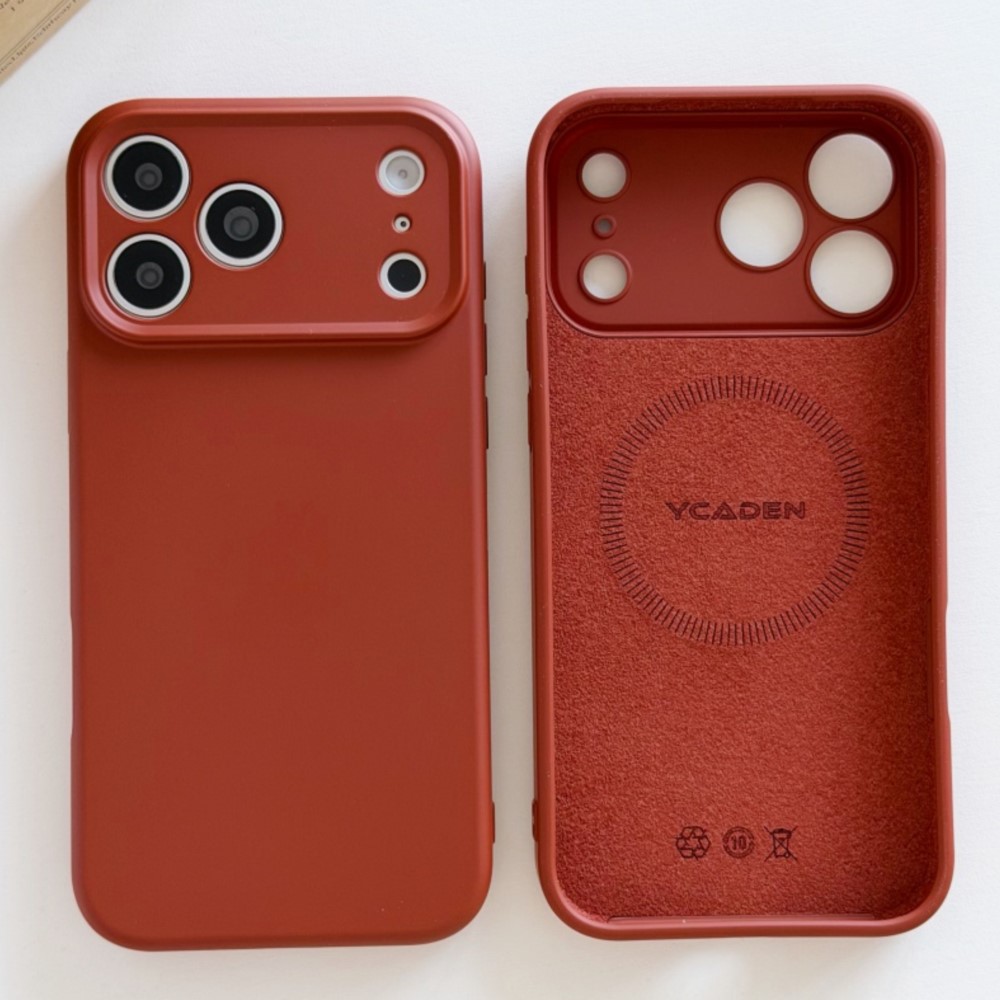 Capa Magnética de Silicone Líq - Liquid Silicone Magnetic Phone Case avaliação e preço