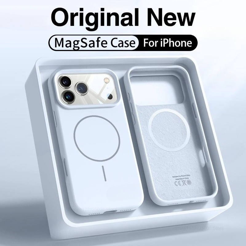 Capa Magnética Original de Sil - Liquid Silicone Magnetic Phone Case avaliação e preço