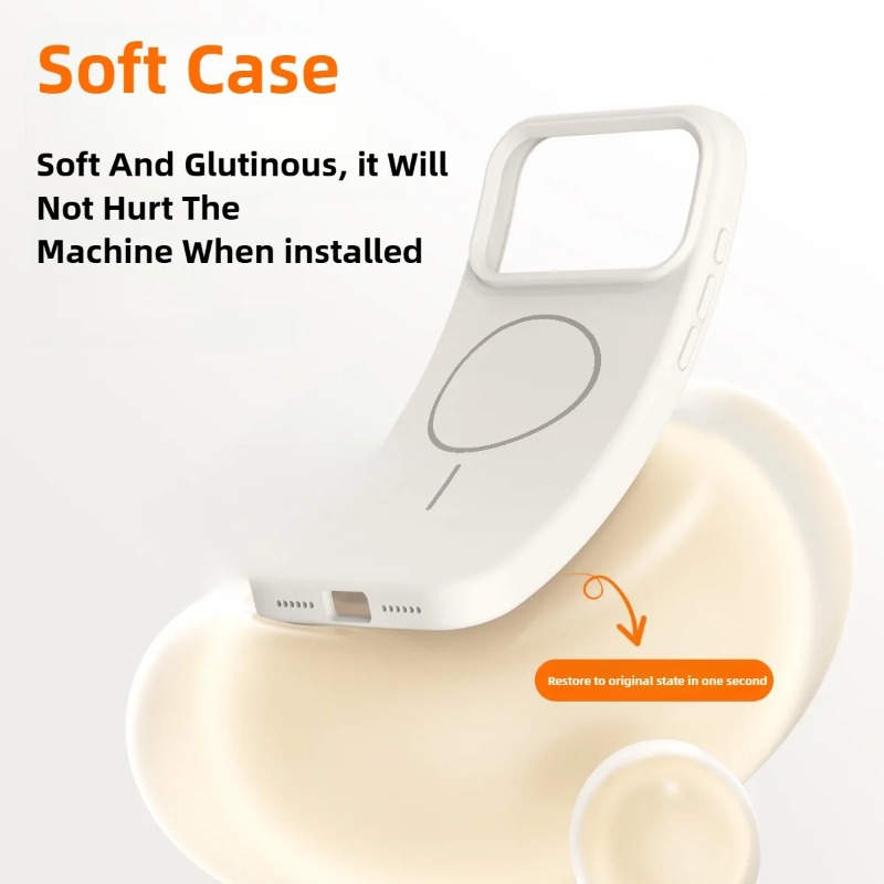 Capa Magnética Original de Sil - Liquid Silicone Magnetic Phone Case avaliação e preço