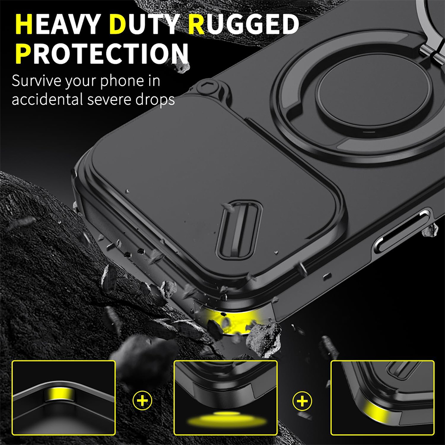 Capa de Telefone Magnética Res - Heavy Duty 360 Full Body Protective Case avaliação e preço
