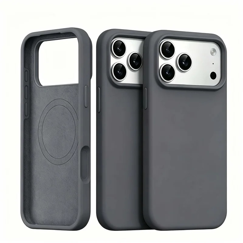 Capa de silicone líquido magné - Liquid Silicone Magnetic Phone Case avaliação e preço
