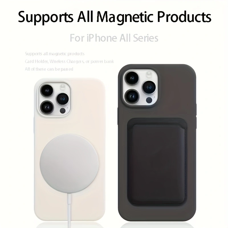 Capa de Silicone Líquido Magné - Liquid Silicone Magnetic Phone Case avaliação e preço