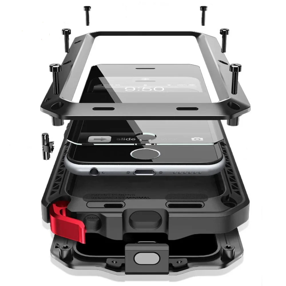 Capa para iphone 16 15 13 12 1 - Heavy Duty 360 Full Body Protective Case avaliação e preço