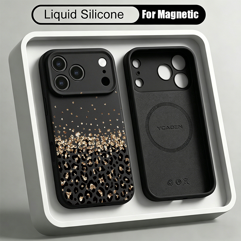 Capa Magnética de Silicone Líq - Liquid Silicone Magnetic Phone Case avaliação e preço