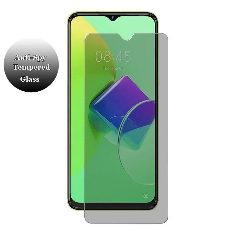 Capa anti-espião para vivo y55 - Anti Spy Privacy Glass Case avaliação e preço