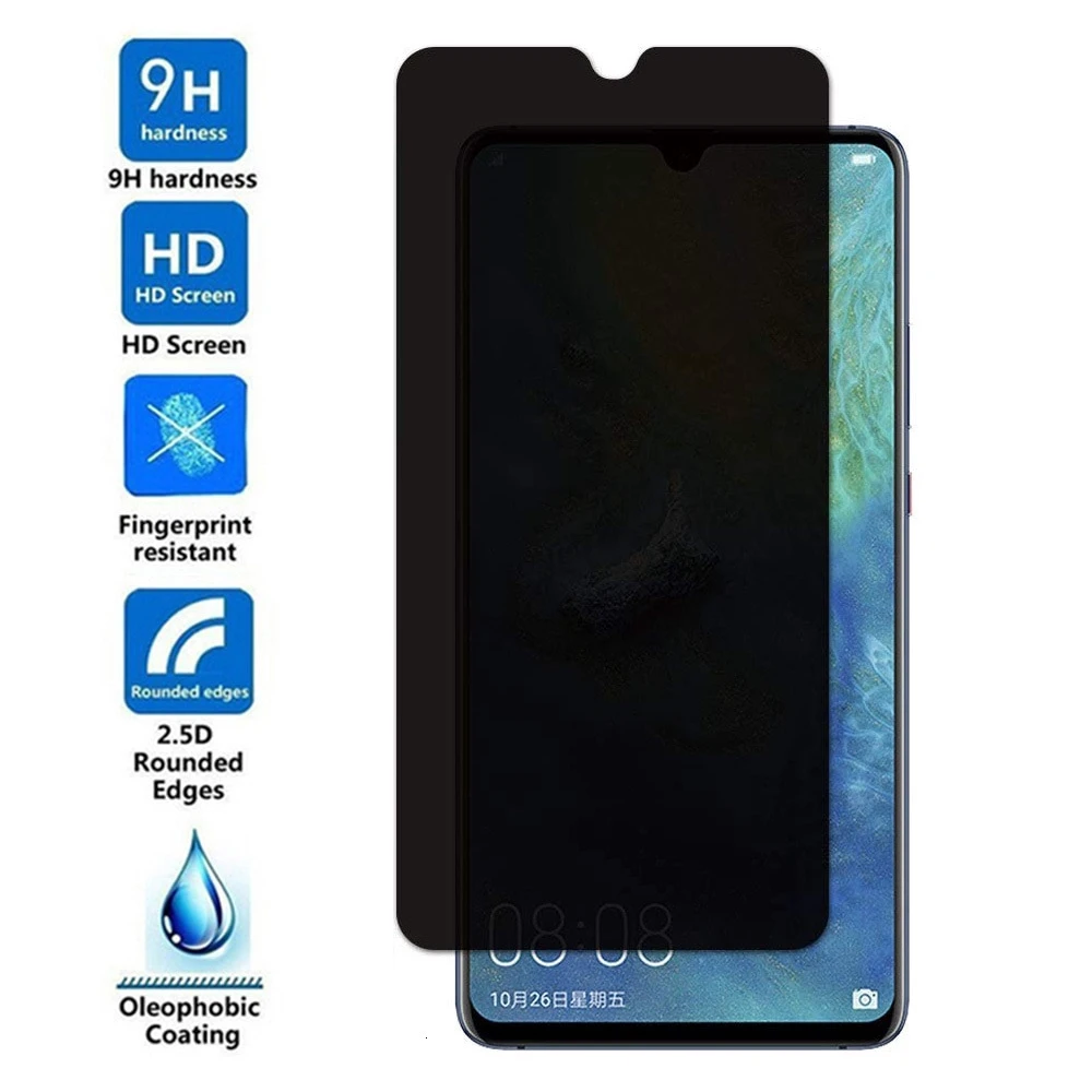 Capa protetora de tela de vidr - Anti Spy Privacy Glass Case avaliação e preço