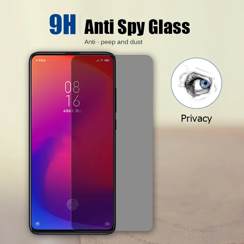 Capa protetora de tela de vidr - Anti Spy Privacy Glass Case avaliação e preço
