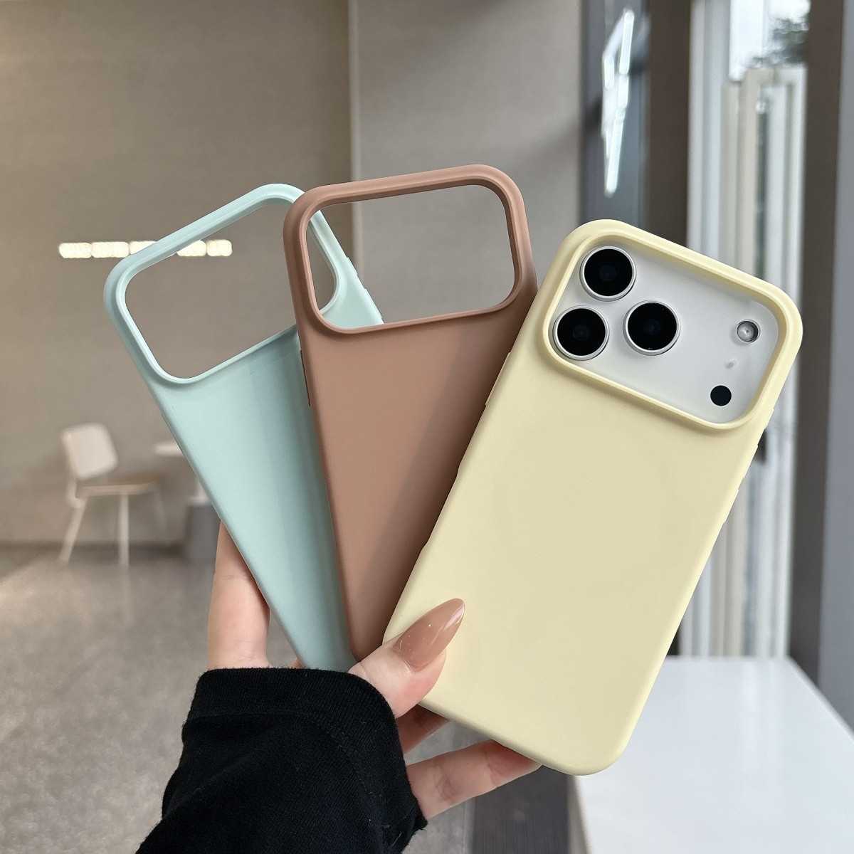 Capa de Silicone Líquido para  - Liquid Silicone Magnetic Phone Case avaliação e preço