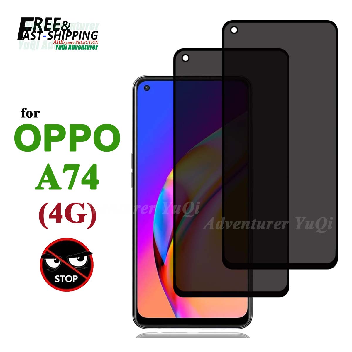 Protetor de tela anti-espião p - Anti Spy Privacy Glass Case avaliação e preço