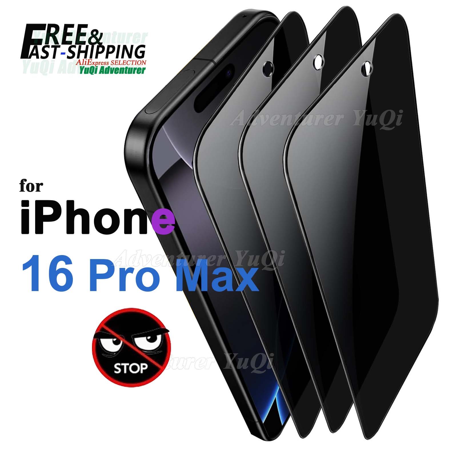 Protetor de tela anti-espião p - Anti Spy Privacy Glass Case avaliação e preço