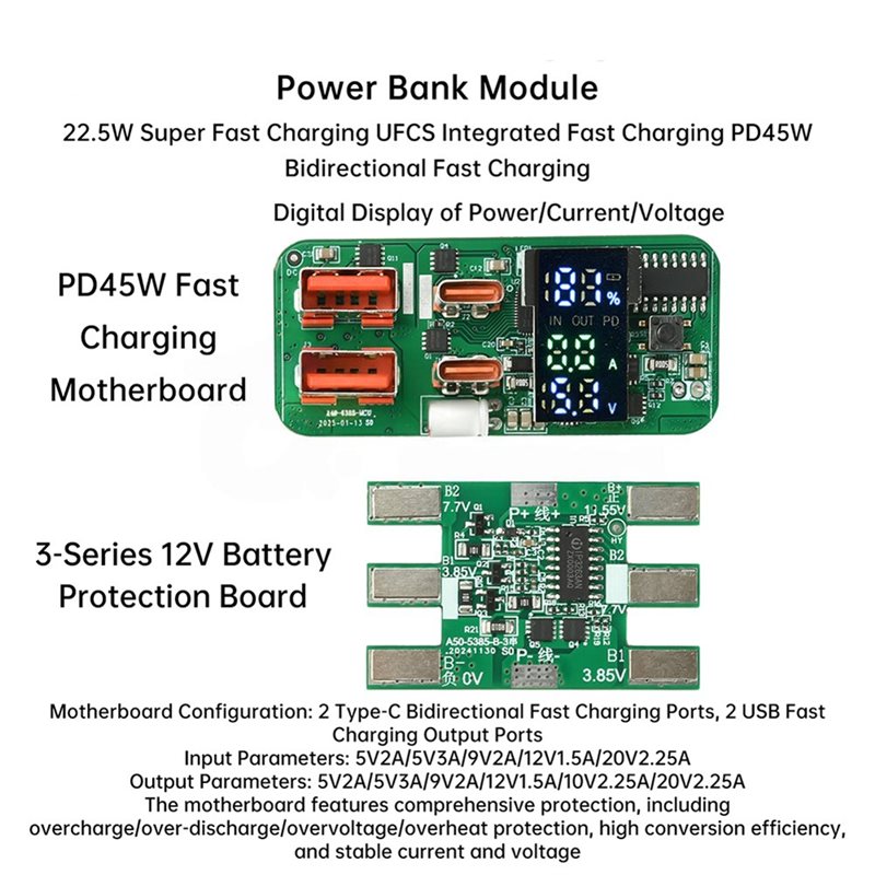 ABKN-DIY Módulo de Carregament - Power Banks avaliação e preço