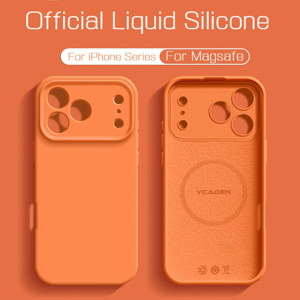 Capa de Silicone Líquido Origi - Liquid Silicone Magnetic Phone Case avaliação e preço