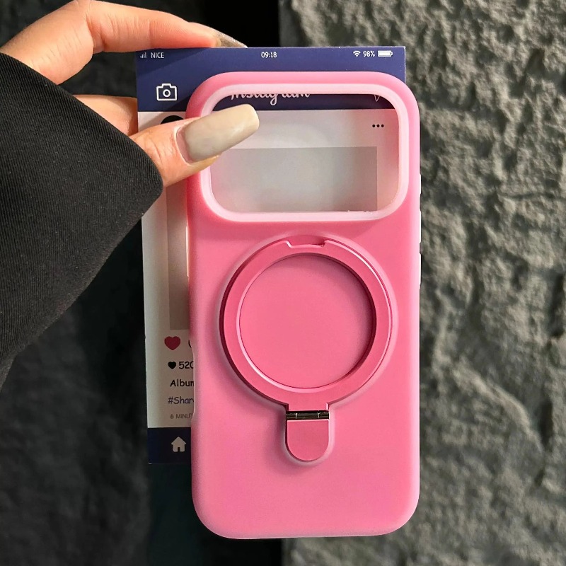 Capa de Silicone Líquido Cor D - Liquid Silicone Magnetic Phone Case avaliação e preço