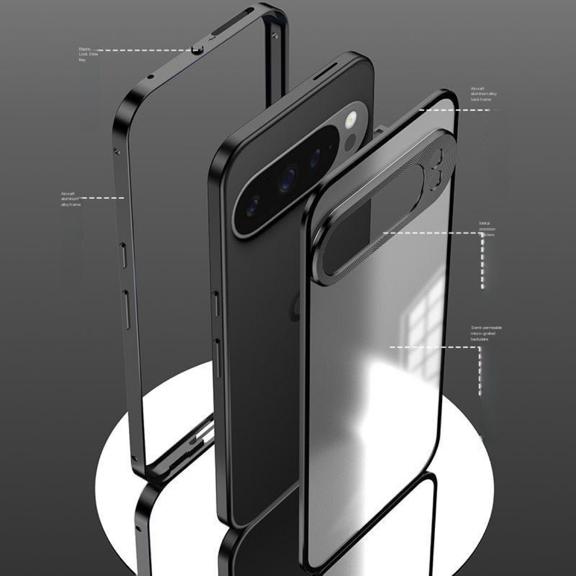 Capa Traseira Magnética 2 em 1 - Metal Bumper Aluminum Frame Case avaliação e preço