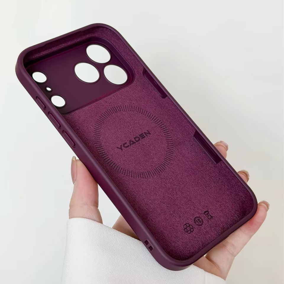 Capa Magnética de Silicone Líq - Liquid Silicone Magnetic Phone Case avaliação e preço