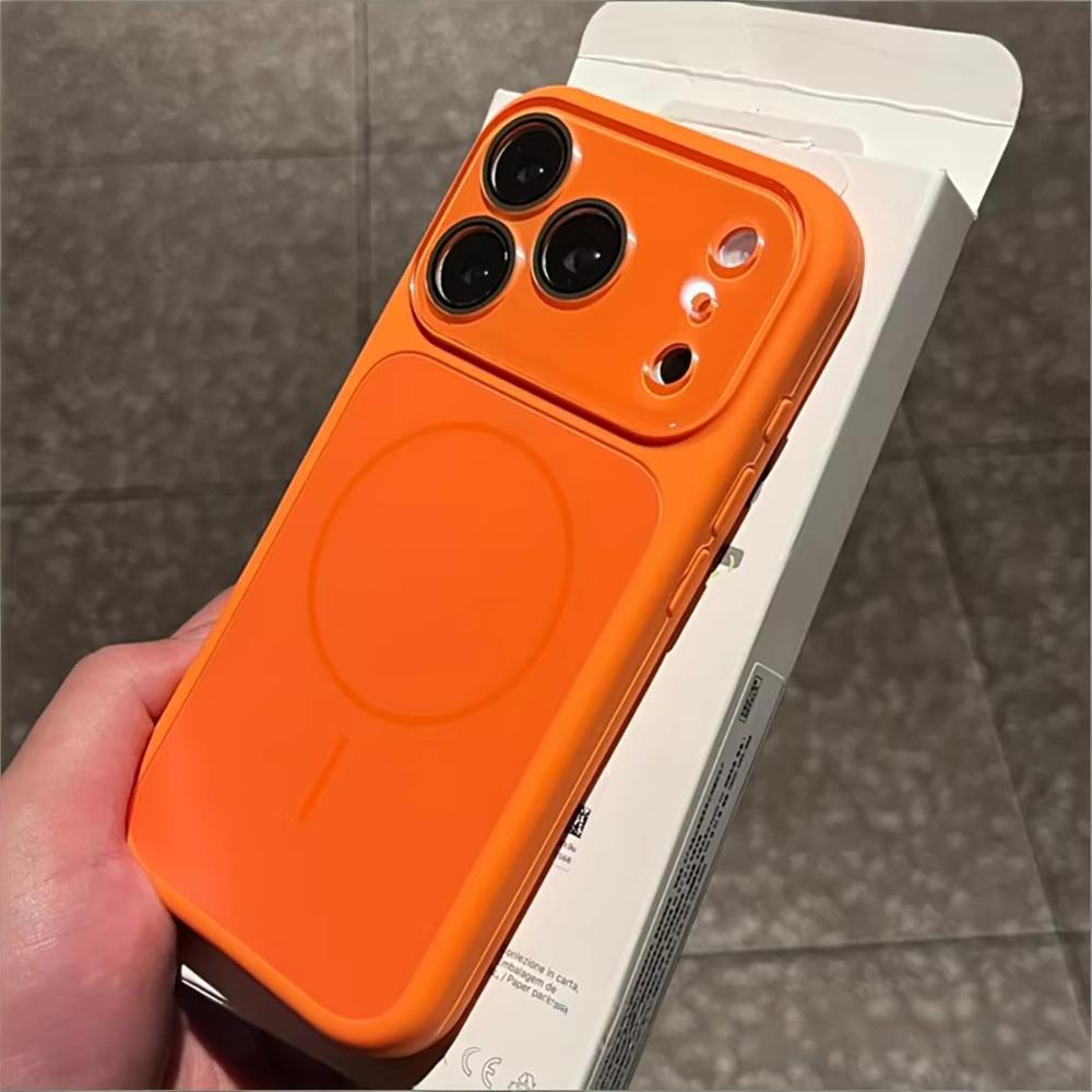 Capa Magnética de Silicone Líq - Liquid Silicone Magnetic Phone Case avaliação e preço