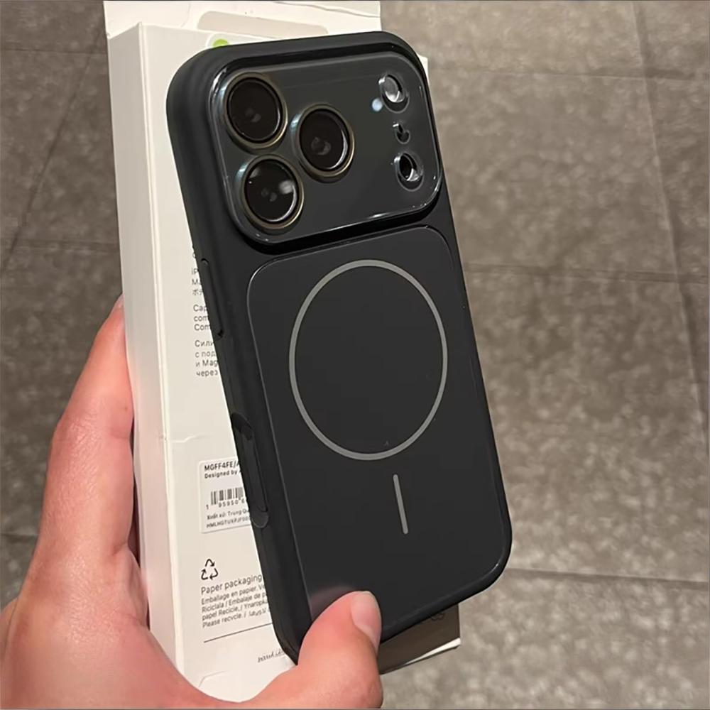 Capa Magnética de Silicone Líq - Liquid Silicone Magnetic Phone Case avaliação e preço