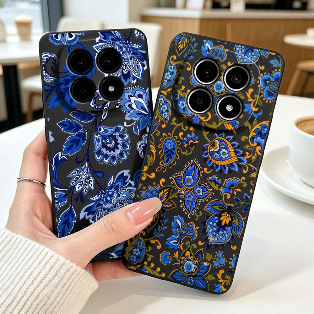 Capa de Telefone com Design Vi - Vintage Floral Pattern Soft Case avaliação e preço