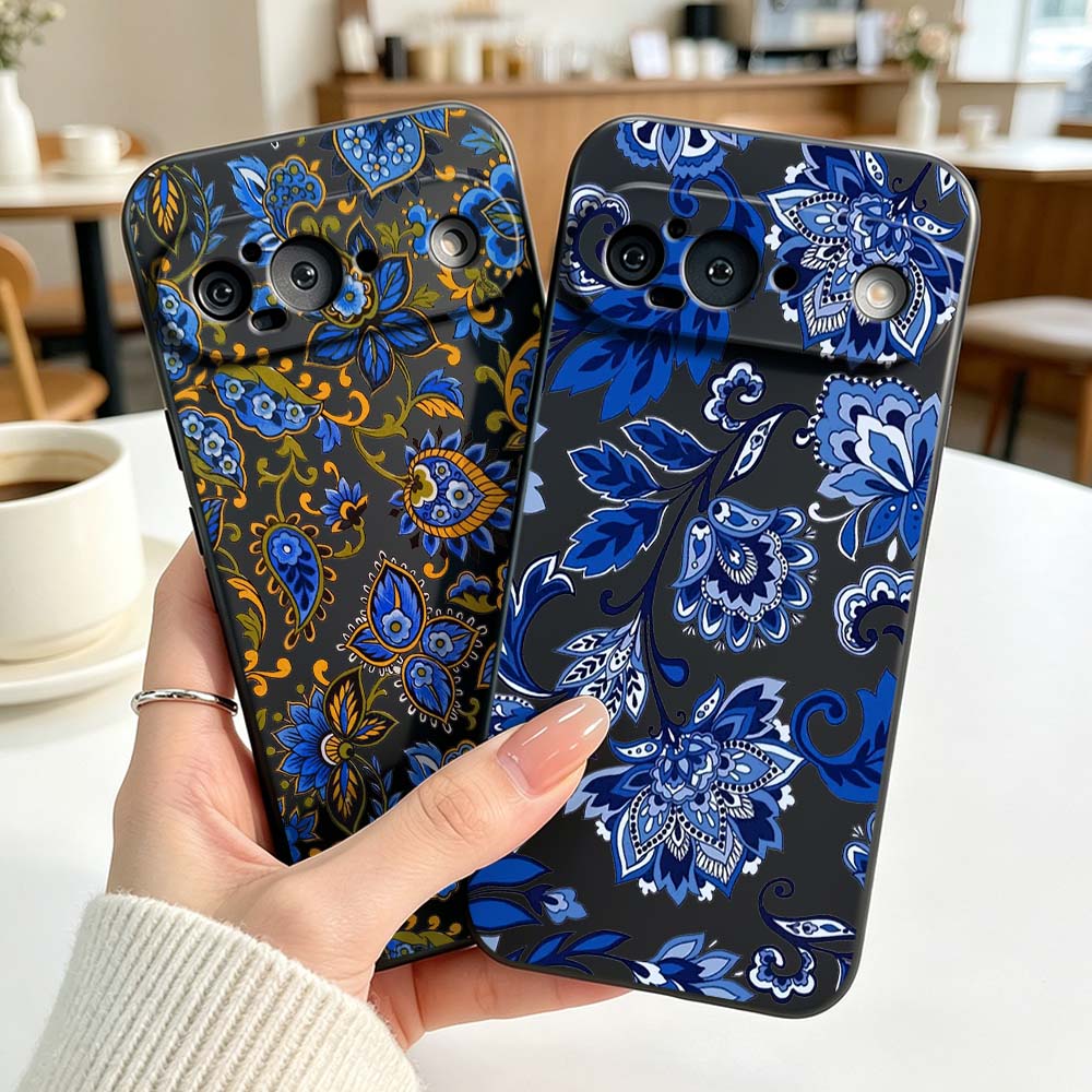 Capa de Silicone com Design Vi - Vintage Floral Pattern Soft Case avaliação e preço