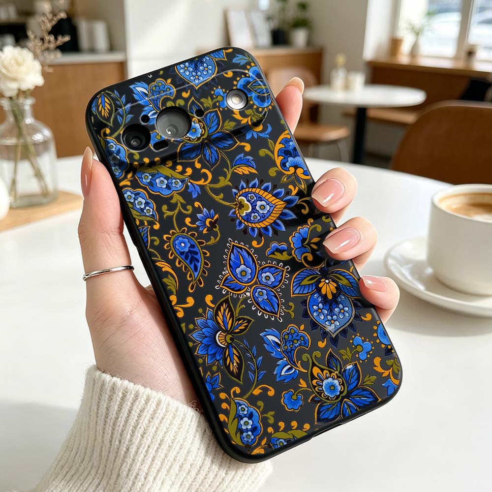 Capa de Silicone com Design Vi - Vintage Floral Pattern Soft Case avaliação e preço
