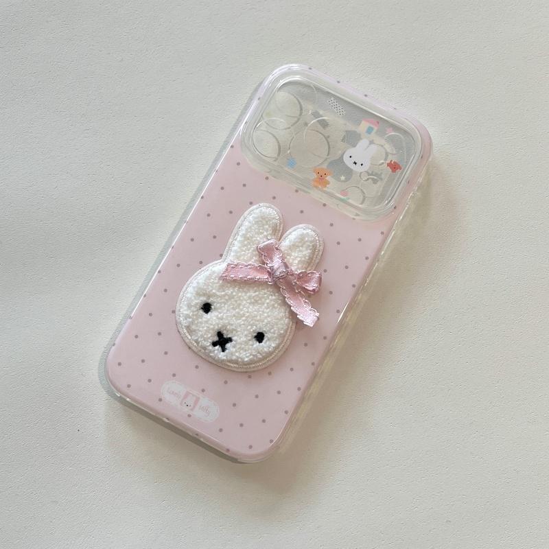 Capa de Telefone Kawaii Fofa c - Cute Cartoon Wrist Strap Silicone Case avaliação e preço