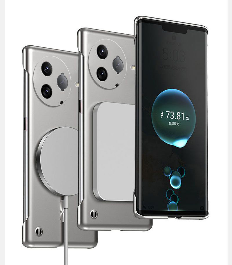 Luxo ultra fino metálico sem m - Ultra Thin Frameless Phone Cover avaliação e preço