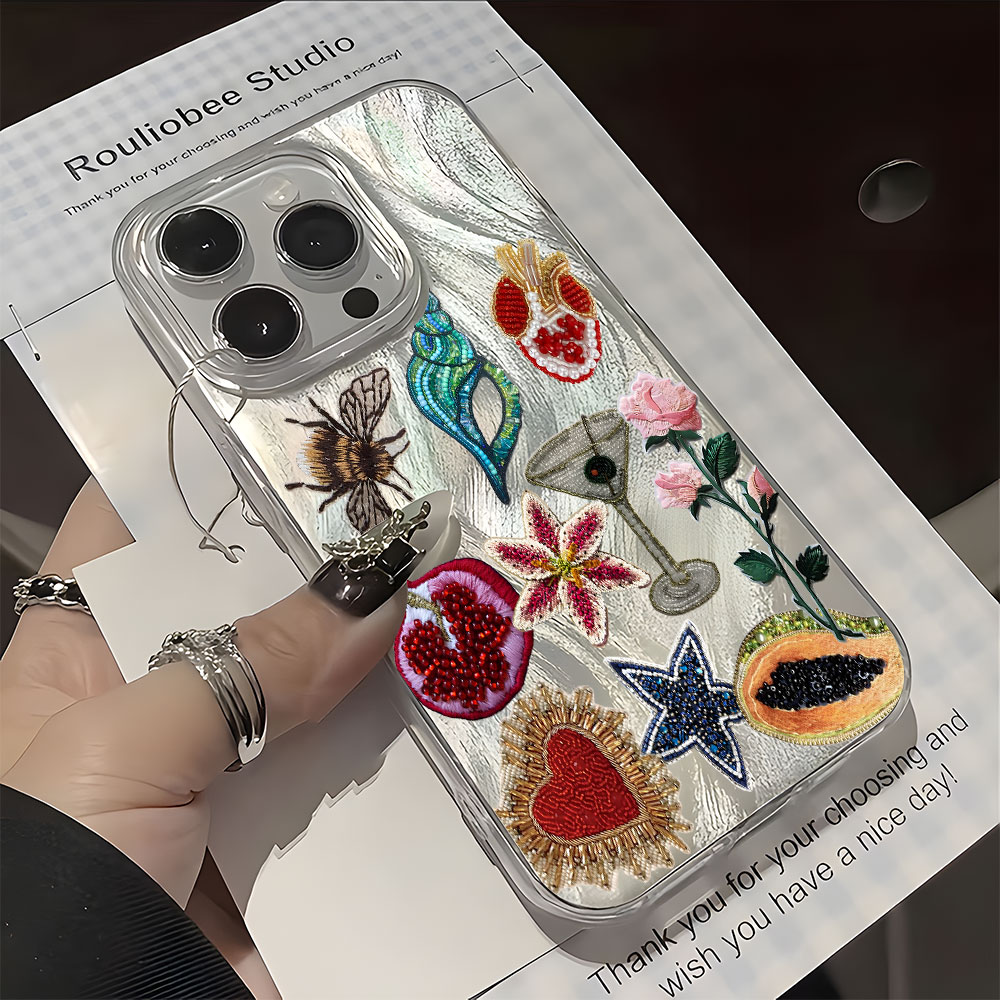 Capa de Celular com Estampa de - Vintage Floral Pattern Soft Case avaliação e preço