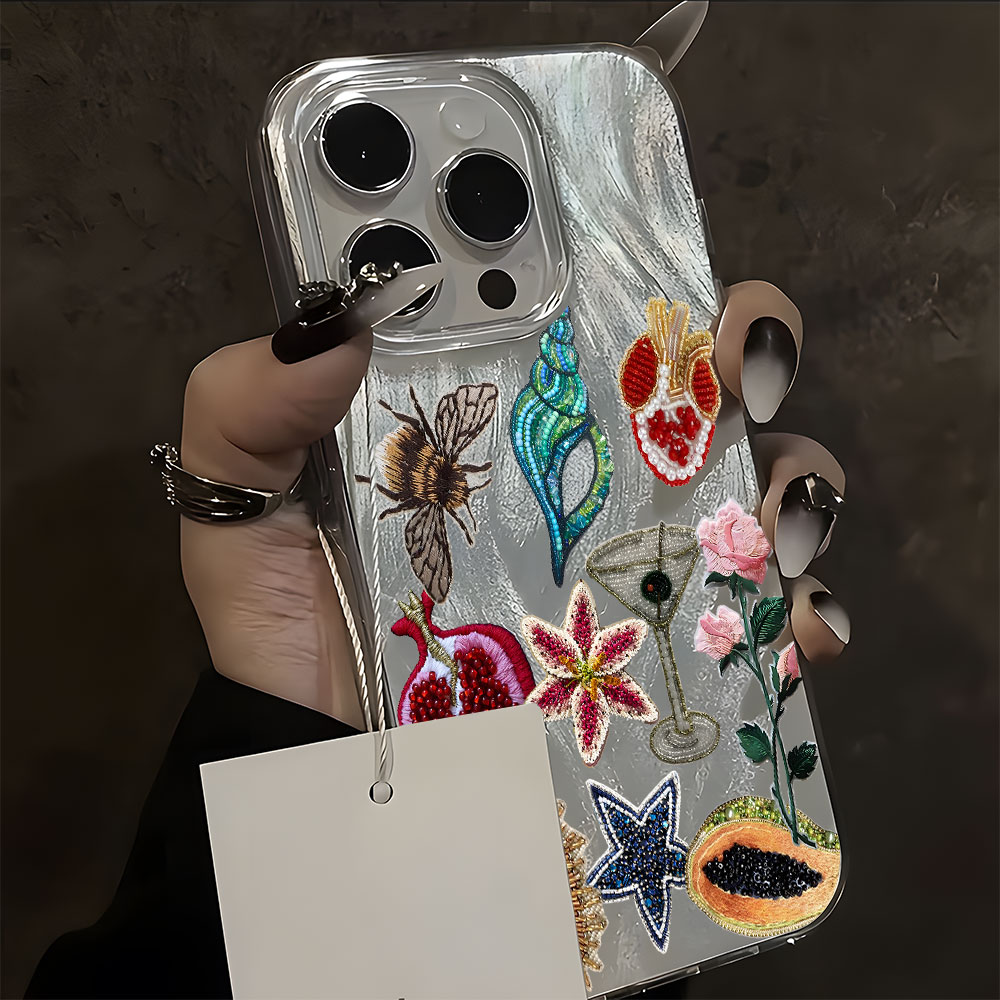 Capa de Celular com Estampa de - Vintage Floral Pattern Soft Case avaliação e preço