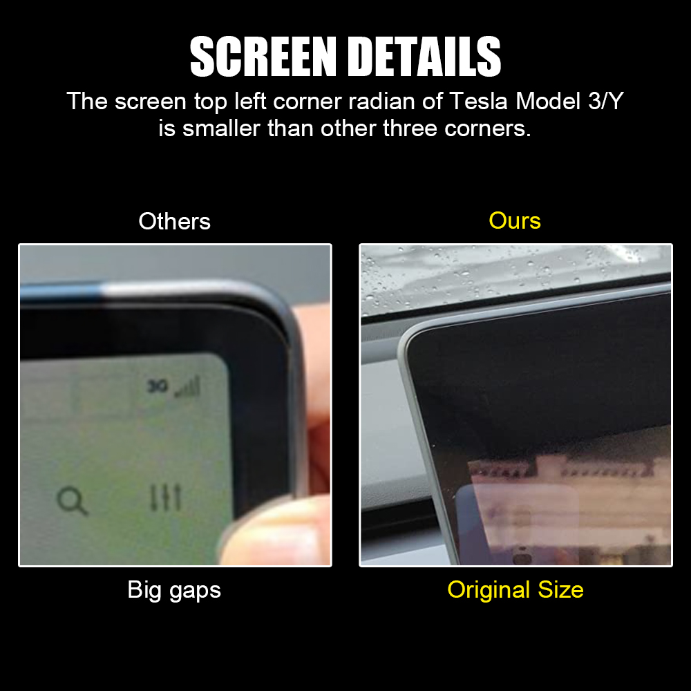 Para tesla modelo 3/y 2021 fos - Matte Anti Glare Screen Protector avaliação e preço