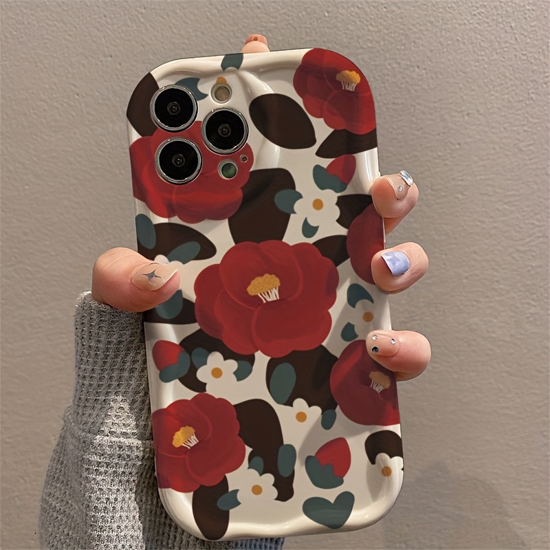 Capa de Telefone com Padrão de - Vintage Floral Pattern Soft Case avaliação e preço
