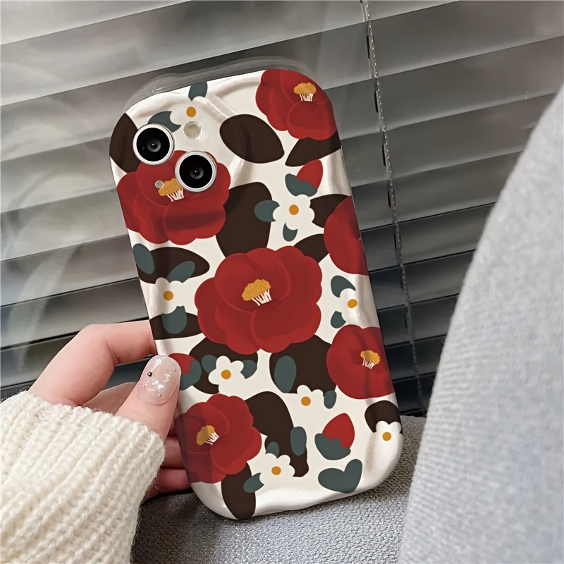 Capa de Telefone com Padrão de - Vintage Floral Pattern Soft Case avaliação e preço